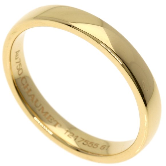 OTHERS Jewelry - Chaumet Fidelite Diamond #61 Inner Ring, 18K Yellow Gold, Women's